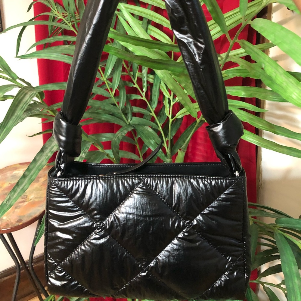 Quilted Puffer Shoulder Bag